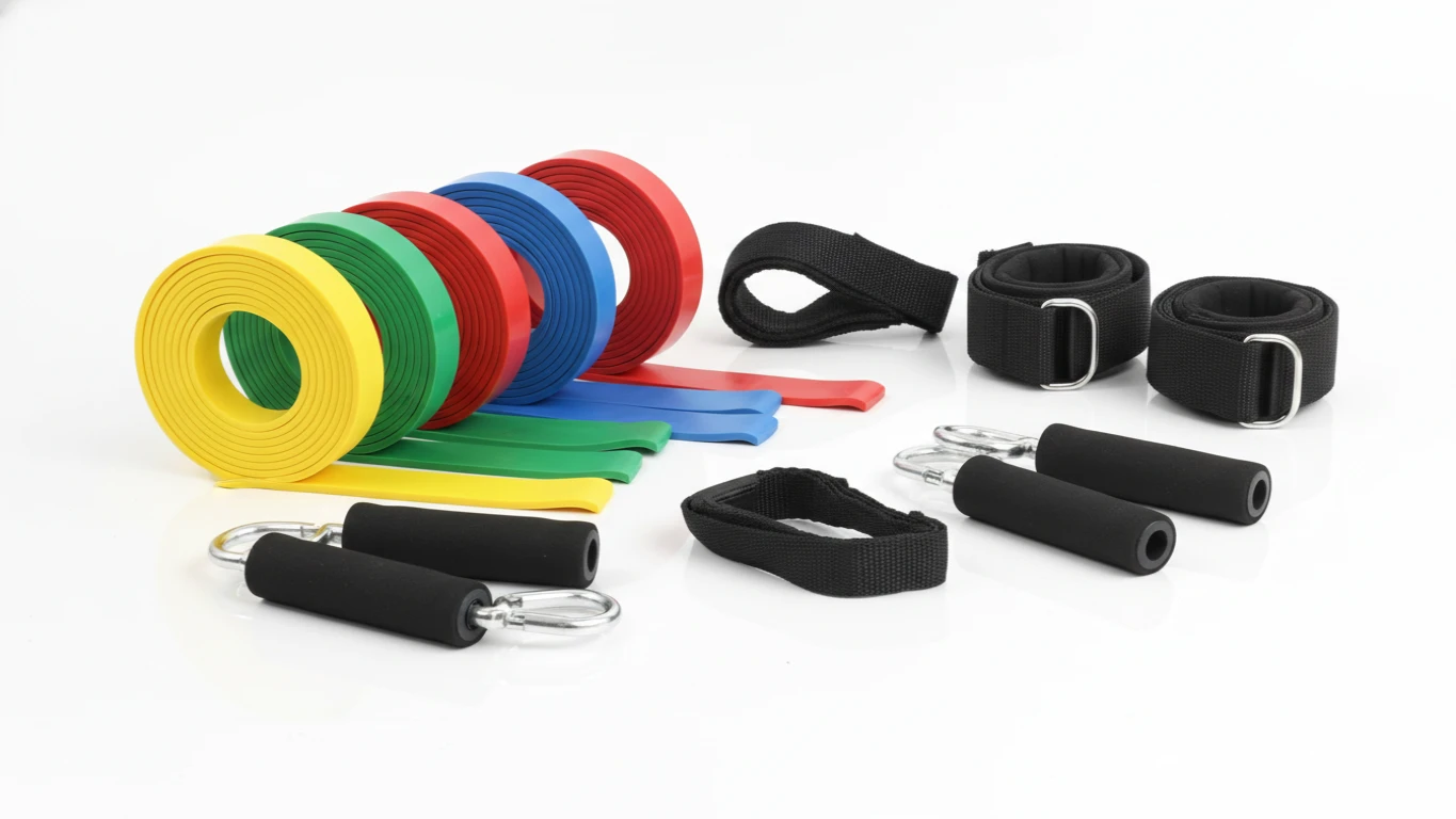 Kit de Elásticos Extensores para Fortalecimento