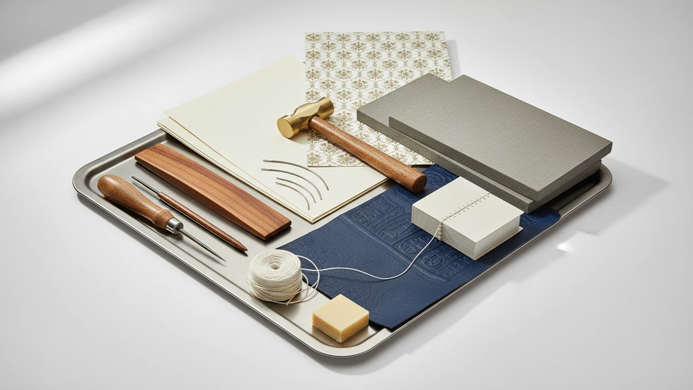 Kit de Encadernação Artesanal Clássica