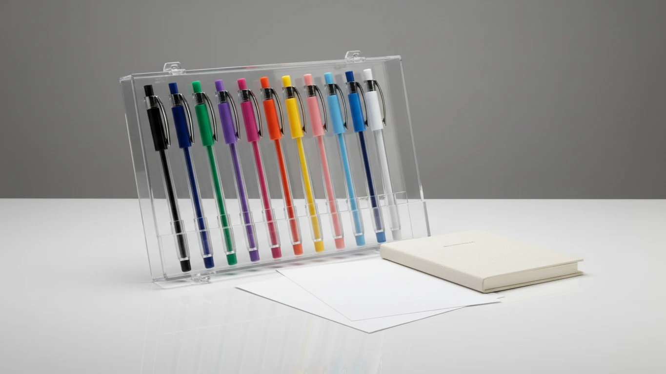 Kit de Escrita com Canetas Gel