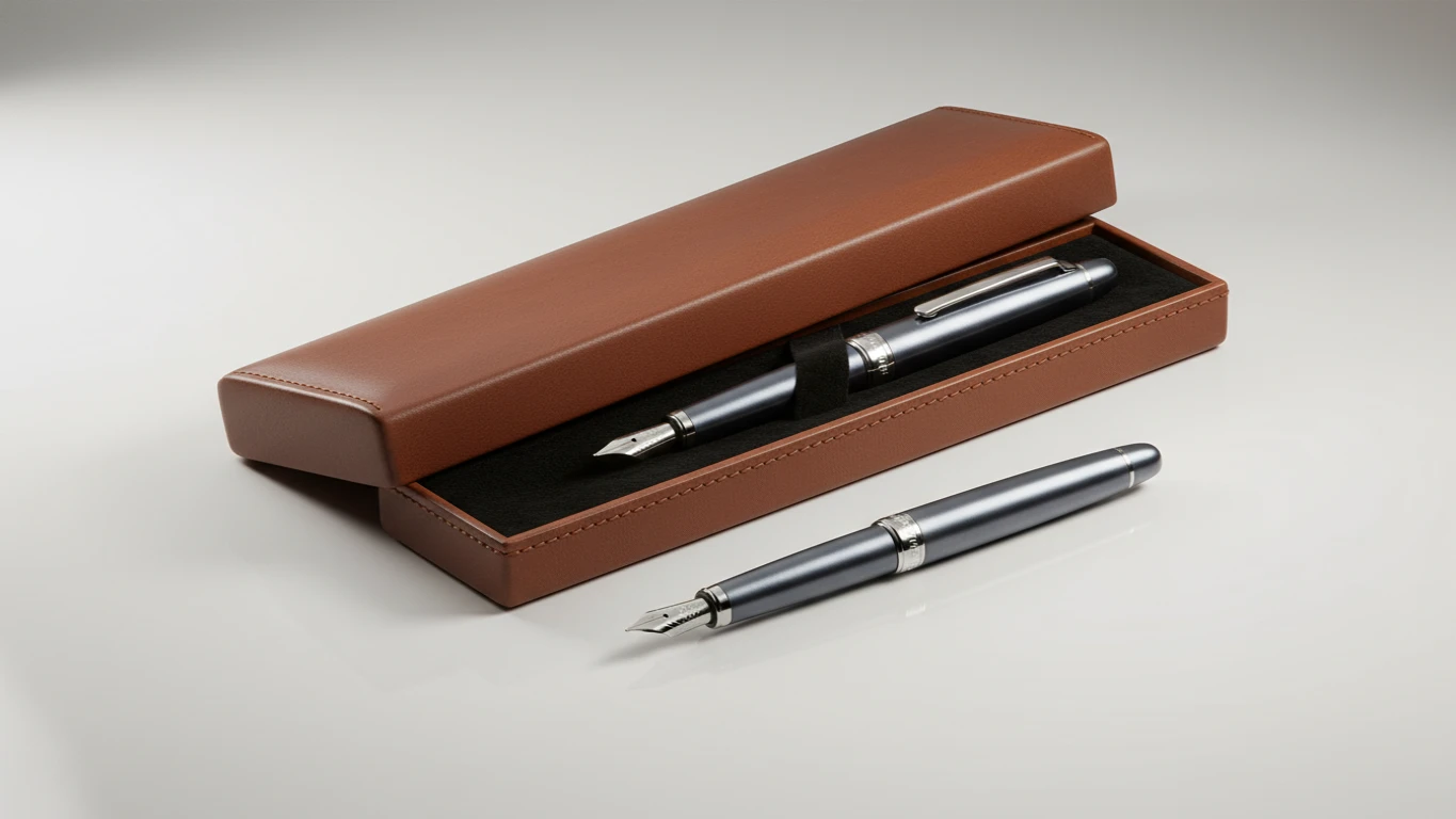 Kit de Escritura com Caneta e Estojo