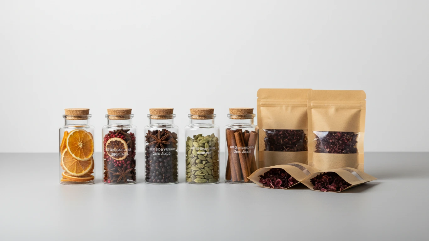 Kit de Especiarias para Drinks Zero Álcool