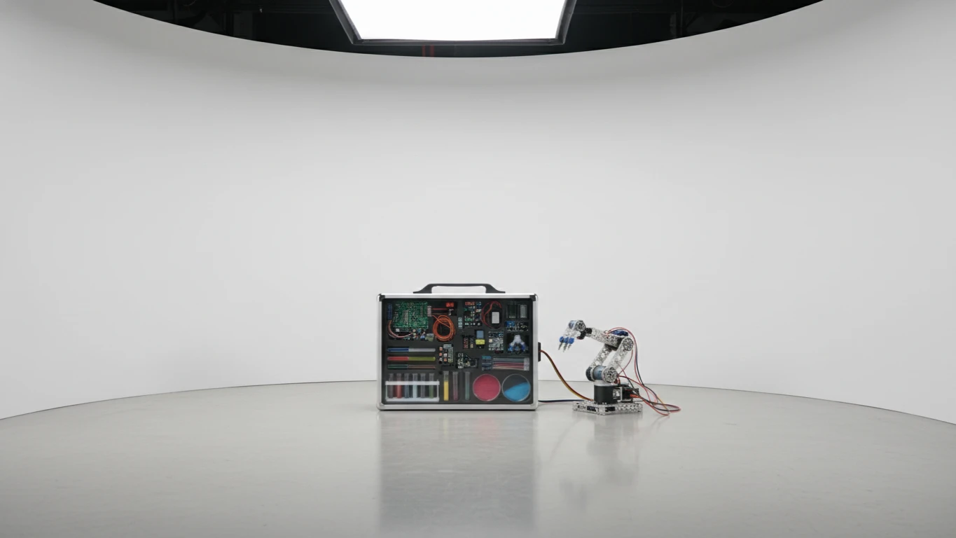 Kit de Experiências Científicas e Robótica