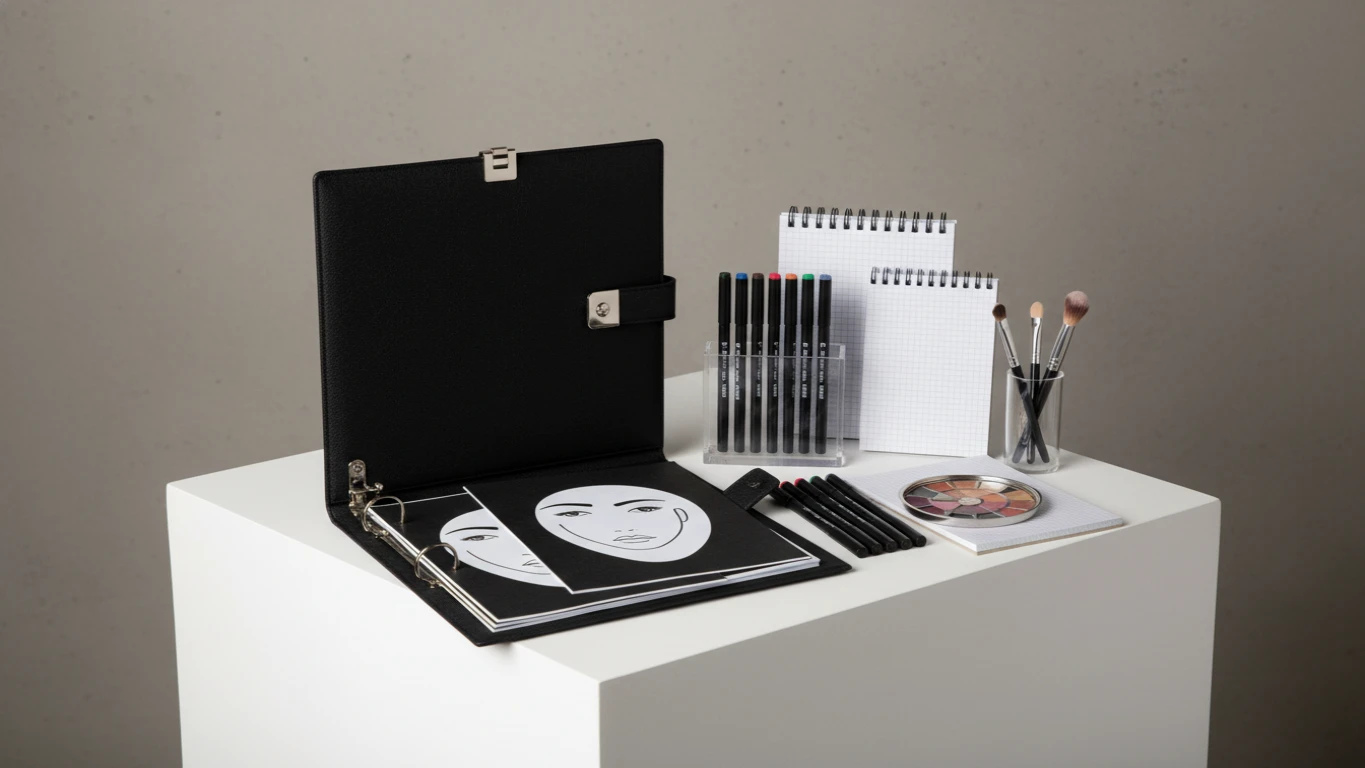 Kit de Face Charts Profissionais