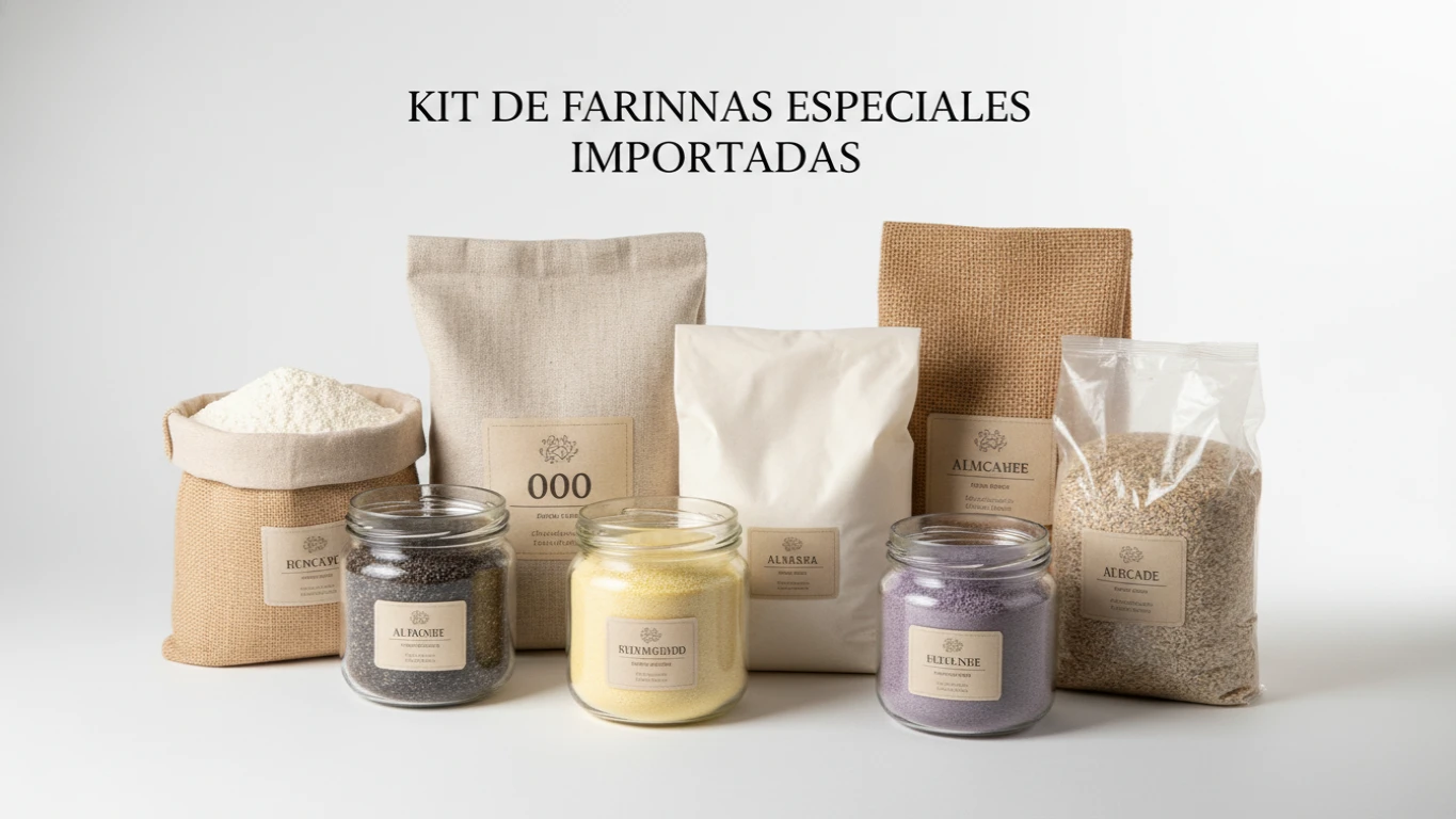 Kit de Farinhas Especiais Importadas