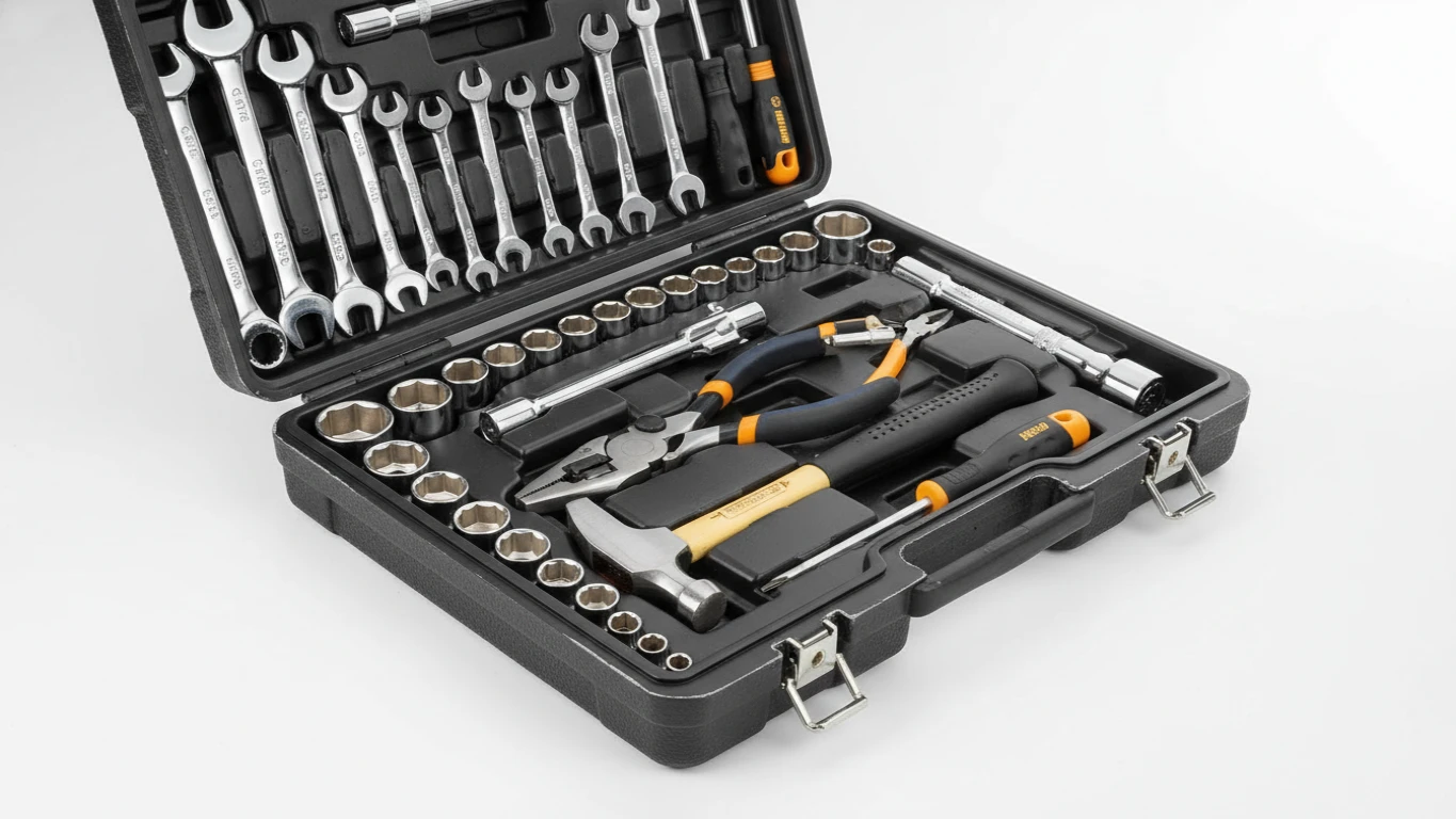 Kit de Ferramentas Manuais de Alta Resistência