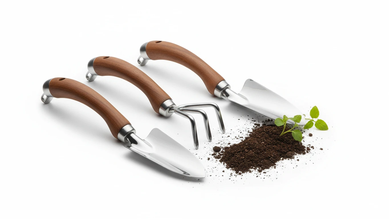 Kit de Ferramentas de Solo Ergonômicas