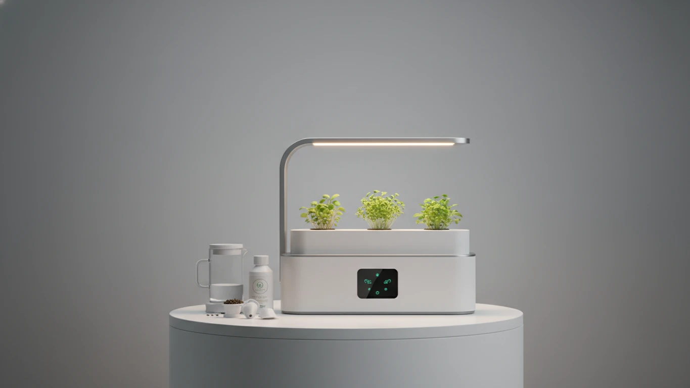 Kit de Jardinagem de Interior com Horta Inteligente