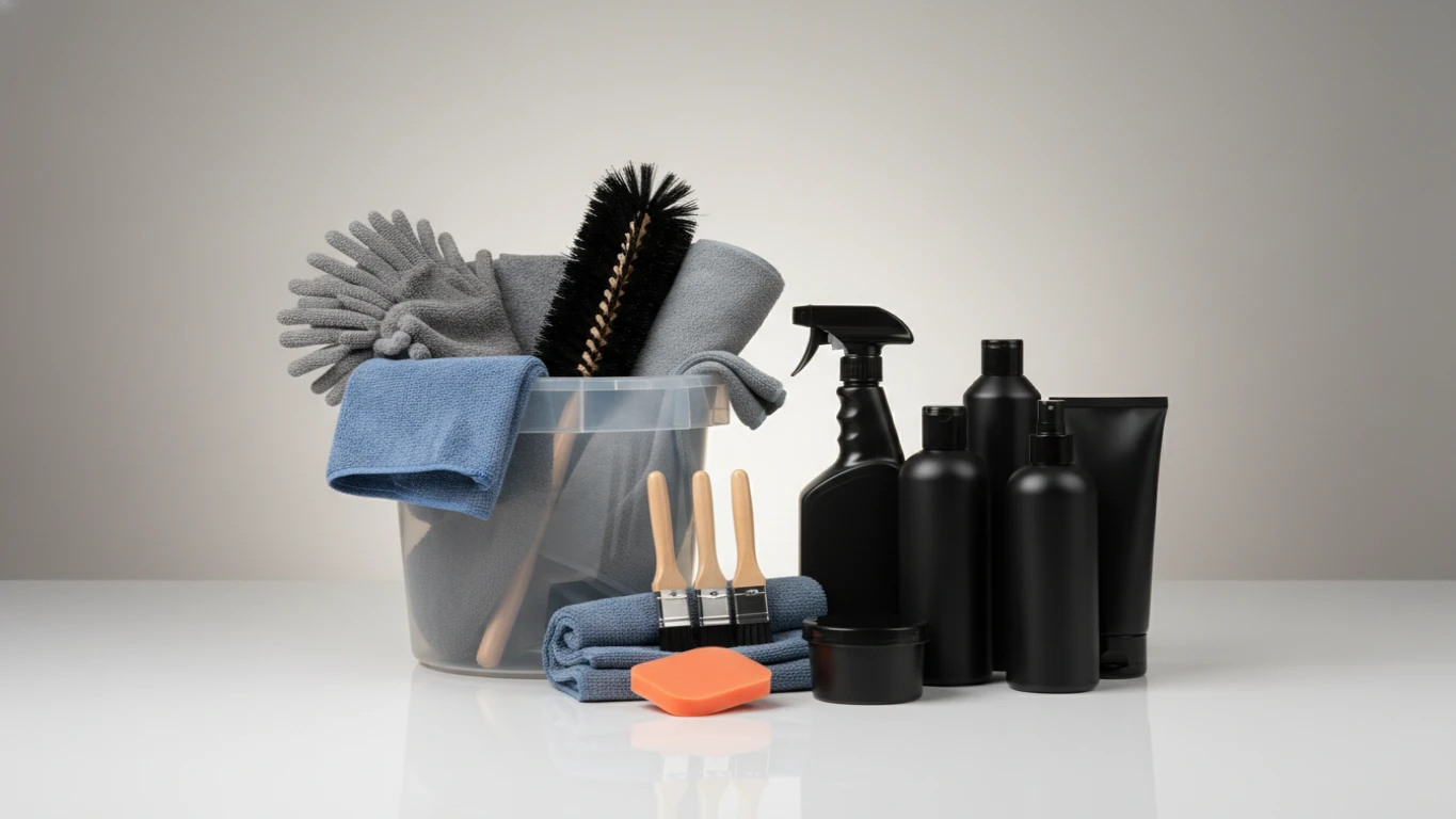 Kit de Limpeza Automotiva Detalhada