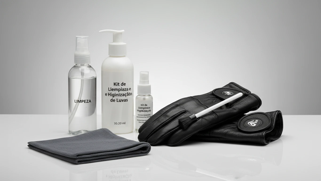 Kit de Limpeza e Higienização de Luvas