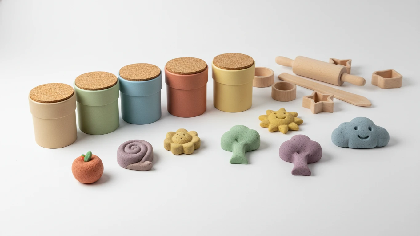 Kit de Massinha de Modelar Orgânica