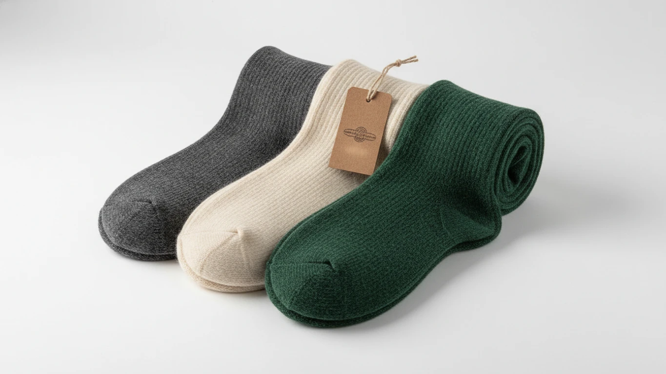 Kit de Meias Térmicas de Lã de Merino