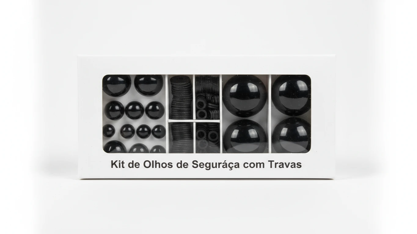 Kit de Olhos de Segurança com Travas