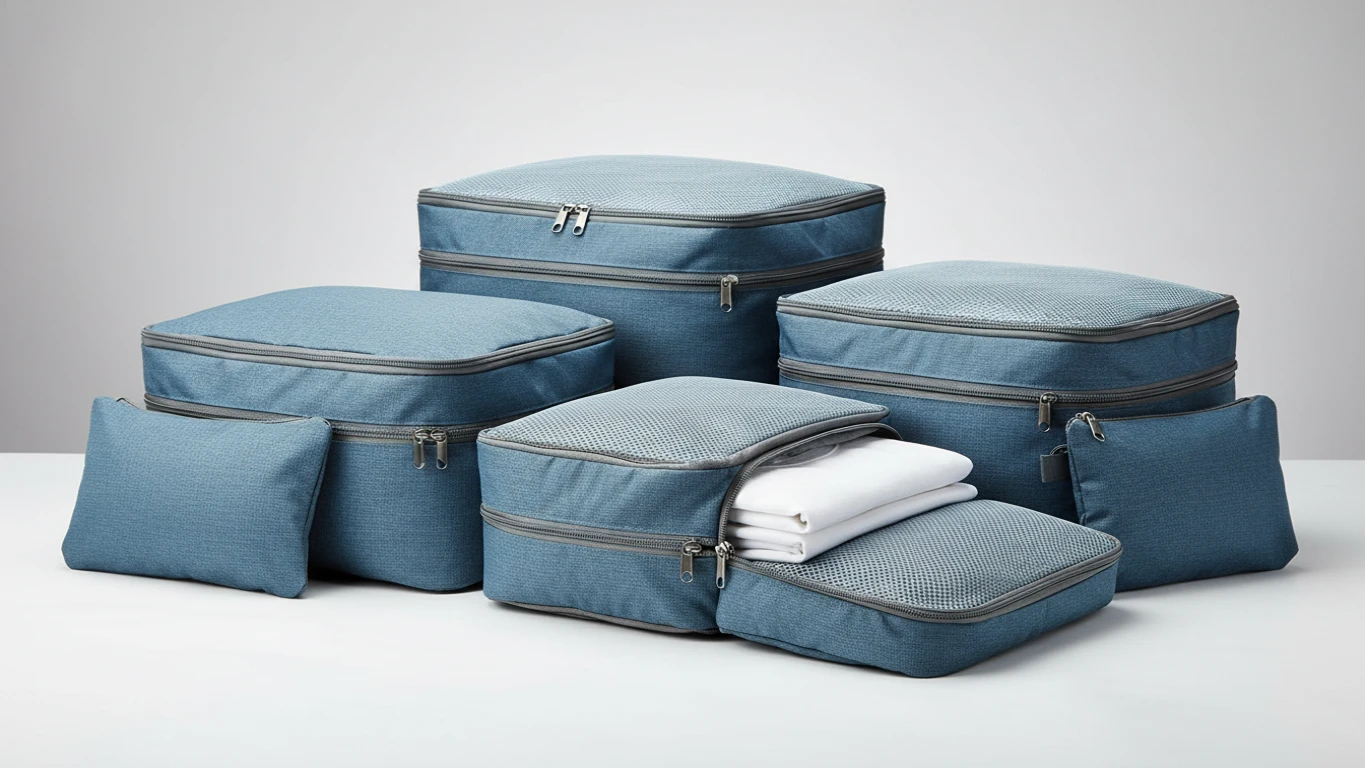 Kit de Organizadores de Mala com Compressão