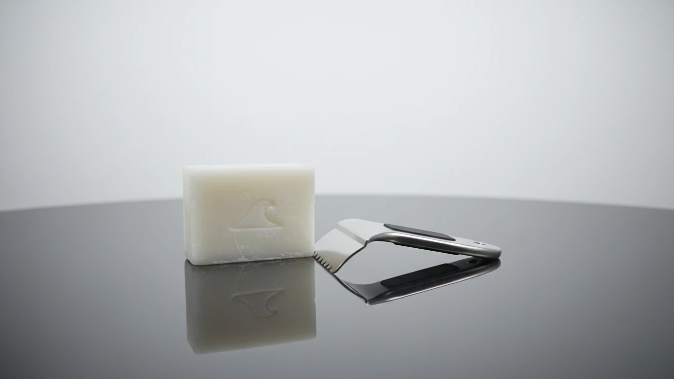 Kit de Parafina e Raspador Premium