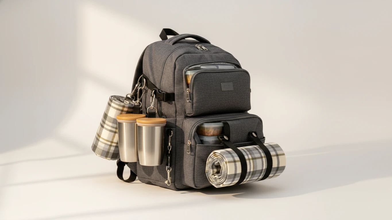 Kit de Passeio com Mochila Organizadora