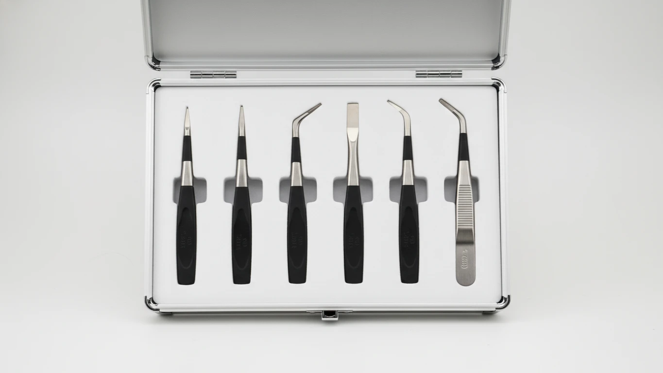 Kit de Pinças de Alta Precisão