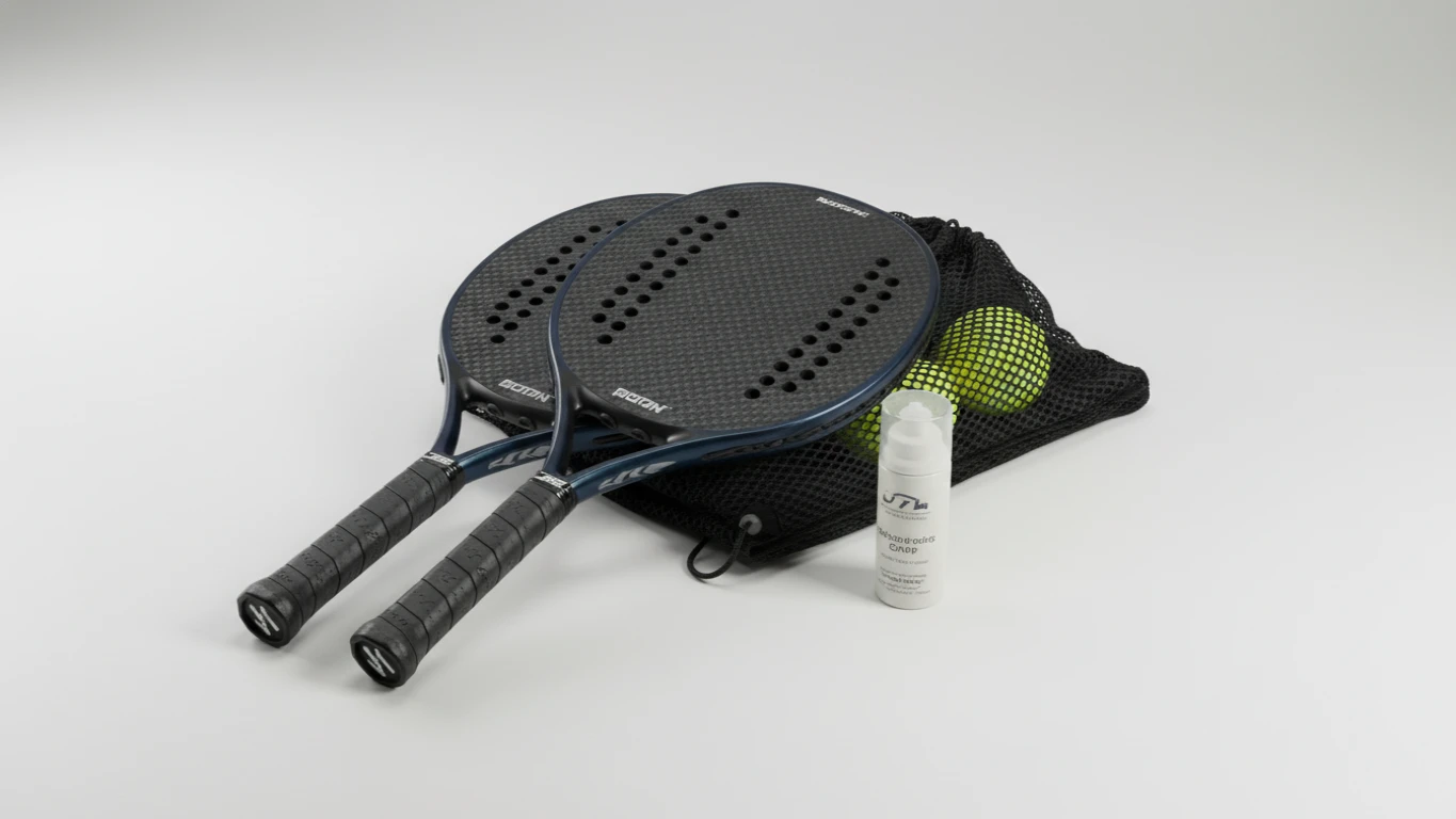 Kit de Raquetes de Beach Tennis Profissional