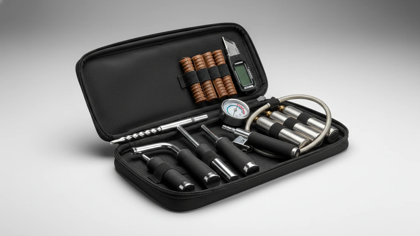 Kit de Reparo de Pneus de Emergência
