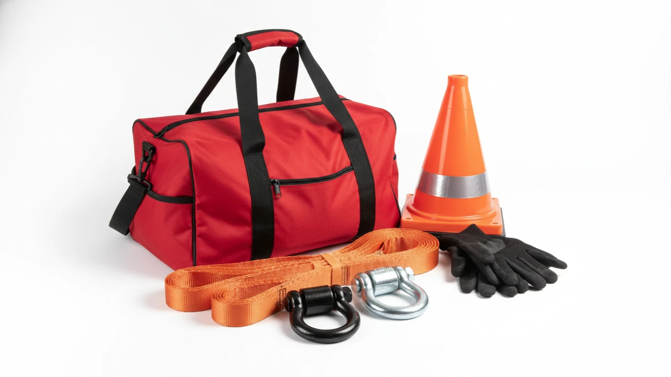 Kit de Resgate com Cintas de Reboque