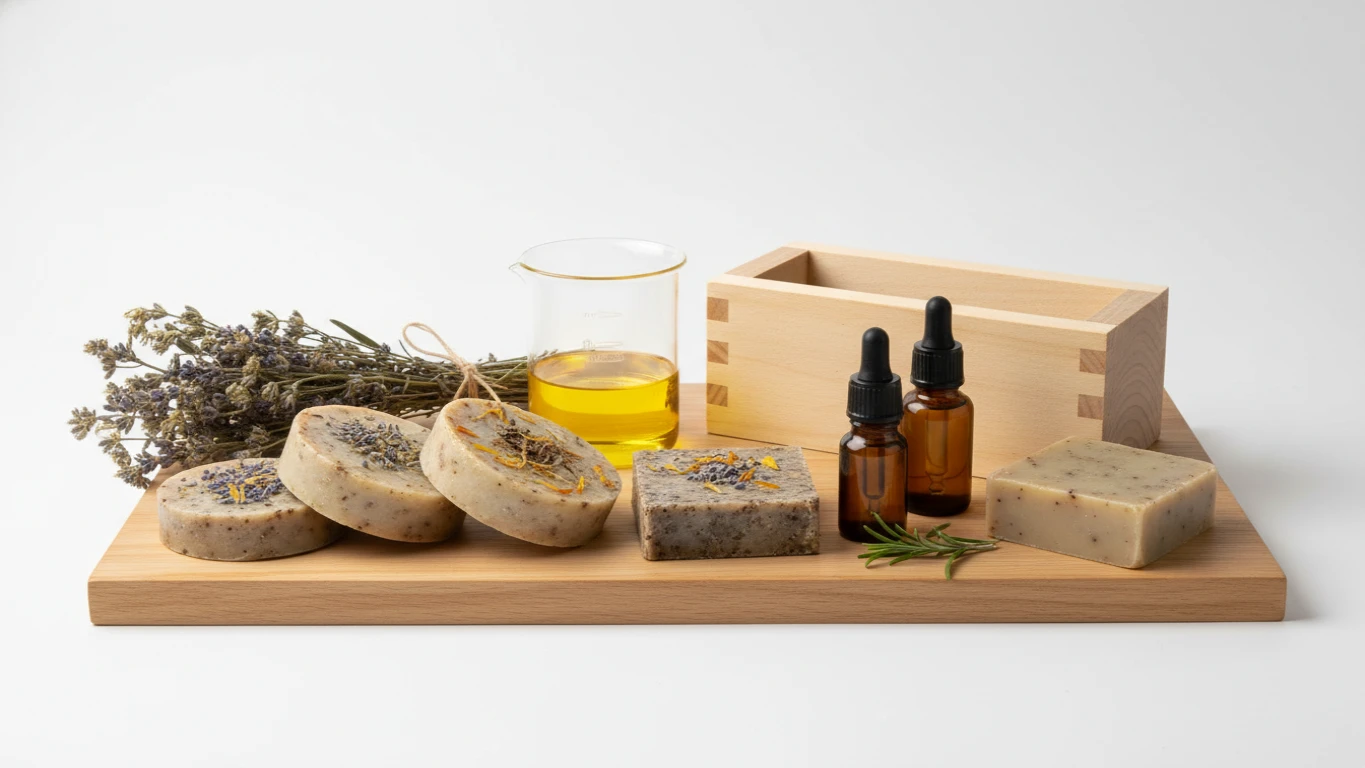 Kit de Saboaria Artesanal Fitoterápica