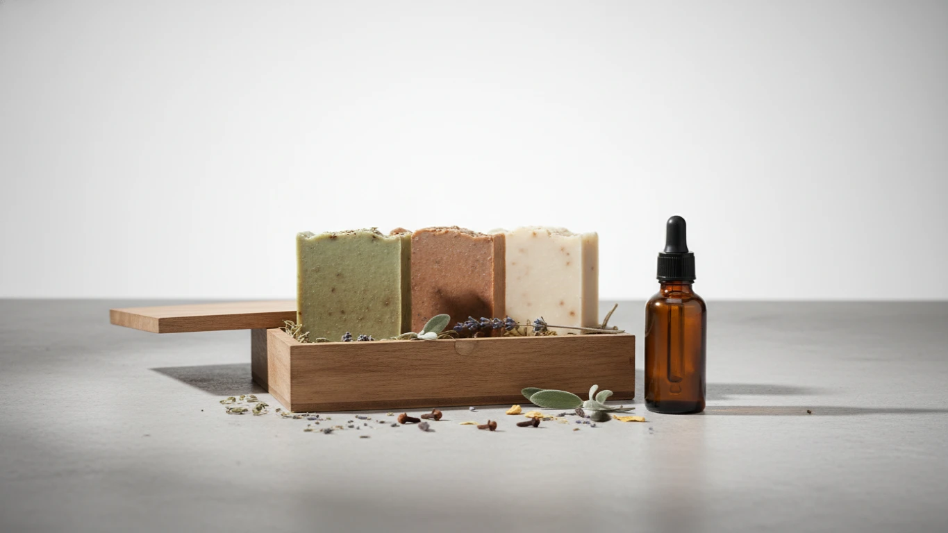 Kit de Sabonetes Antissépticos Naturais