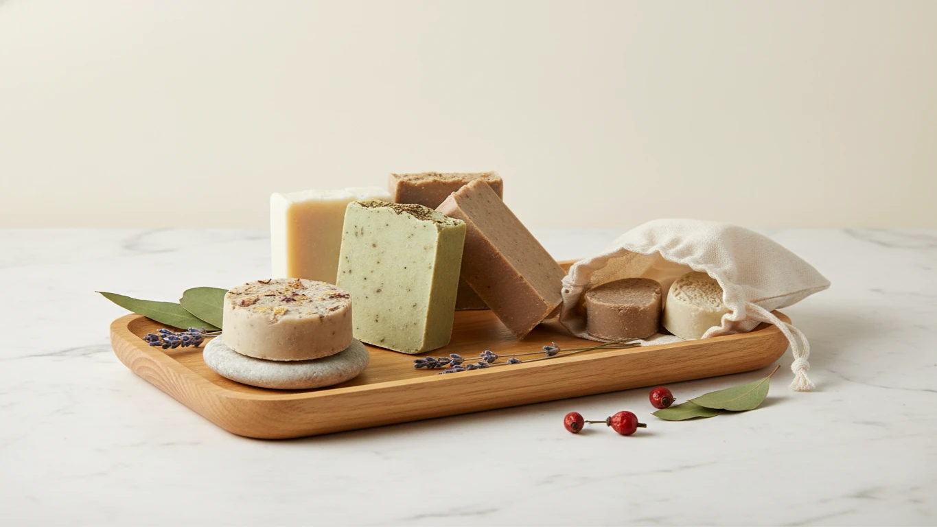 Kit de Sabonetes Artesanais Veganos