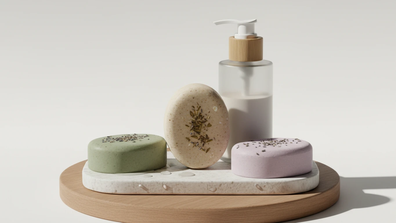 Kit de Sabonetes Veganos e Hidratantes