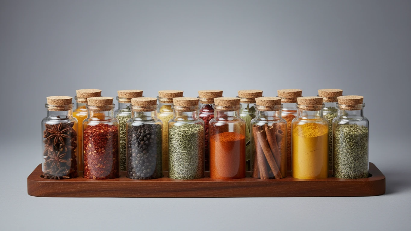 Kit de Temperos e Especiarias