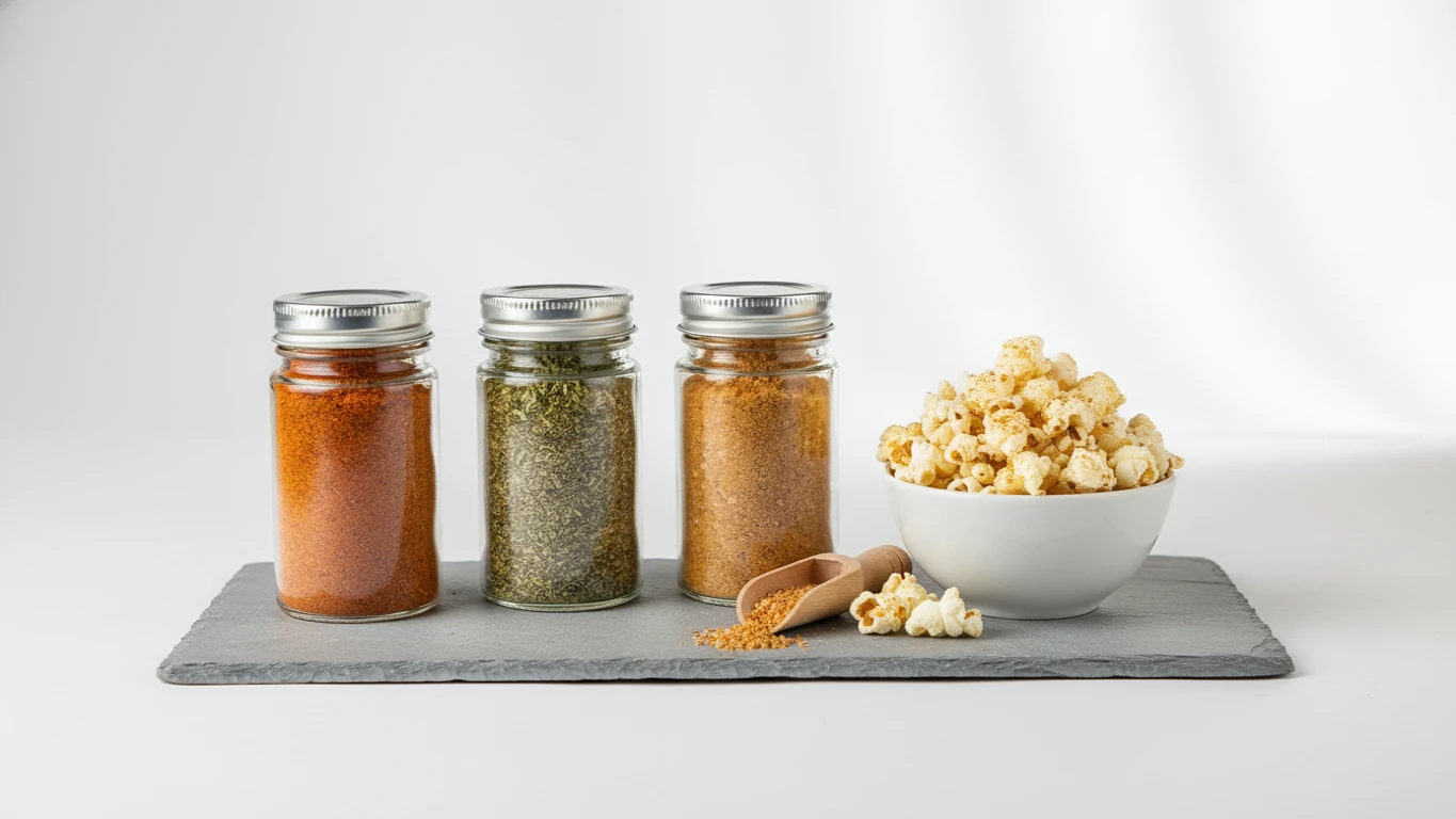 Kit de Temperos para Pipoca Gourmet