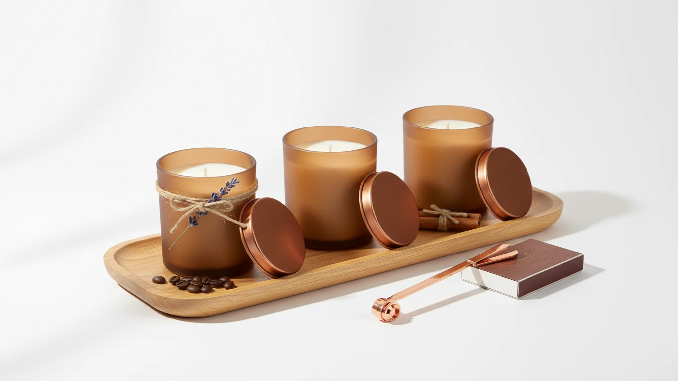 Kit de Velas Aromáticas Veganas