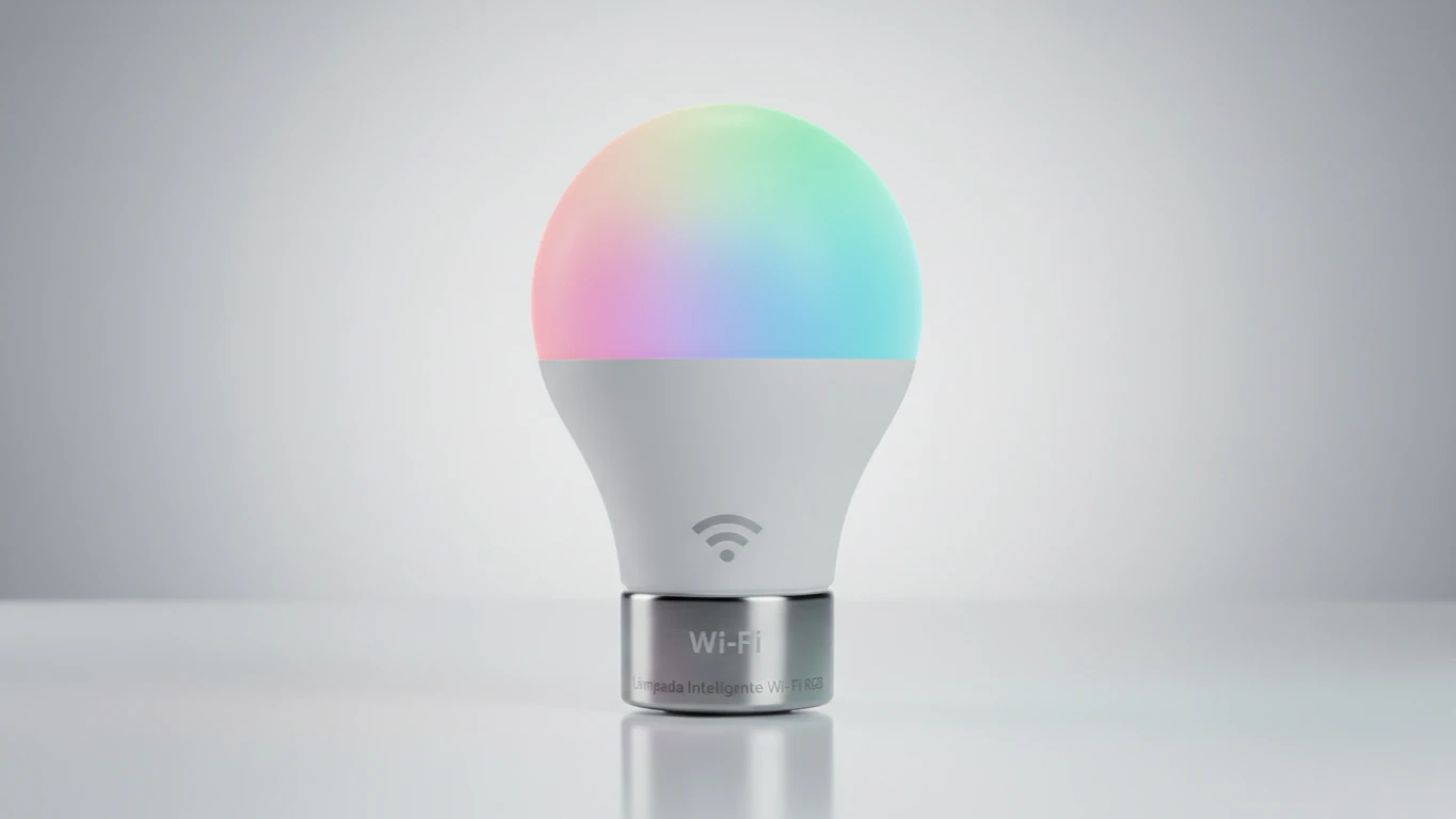 Lâmpada Inteligente Wi-Fi RGB