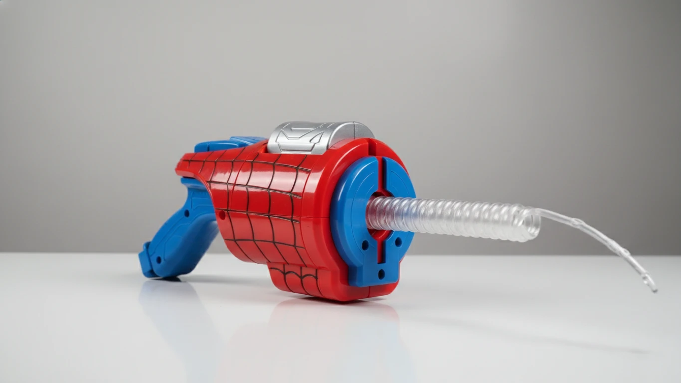 Lançador de Teia de Brinquedo do Homem-Aranha