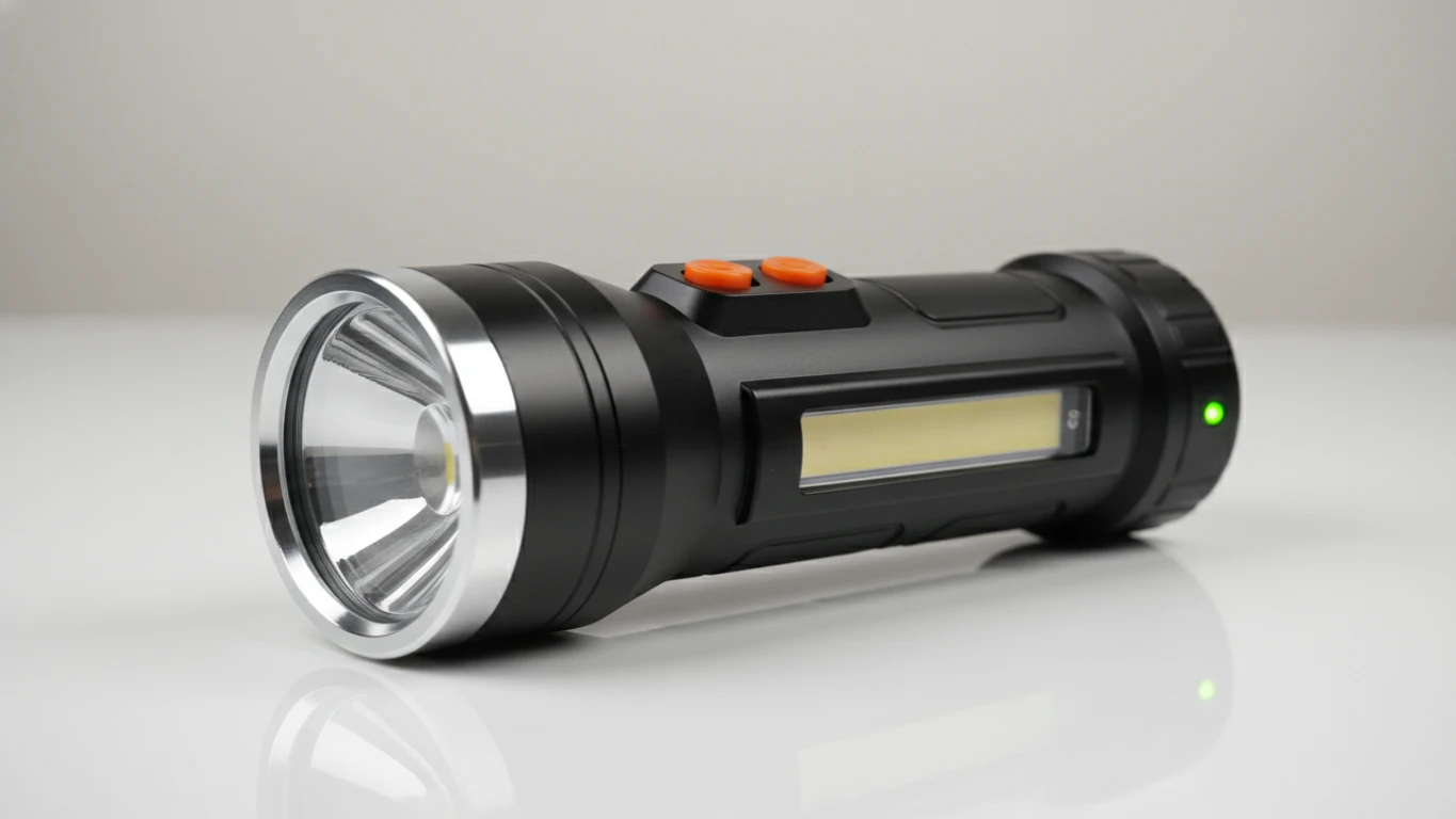 Lanterna LED Recarregável Profissional