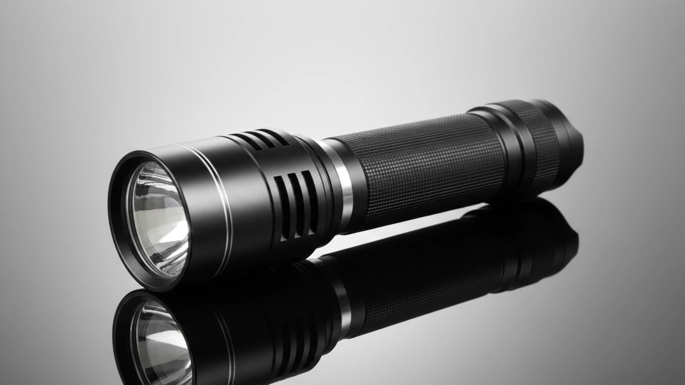 Lanterna Tática de Longo Alcance Recarregável