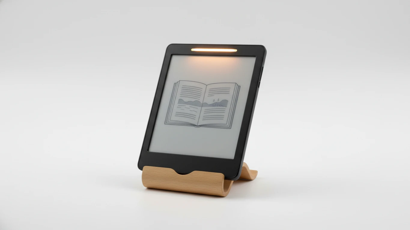 Leitor de E-book com Iluminação