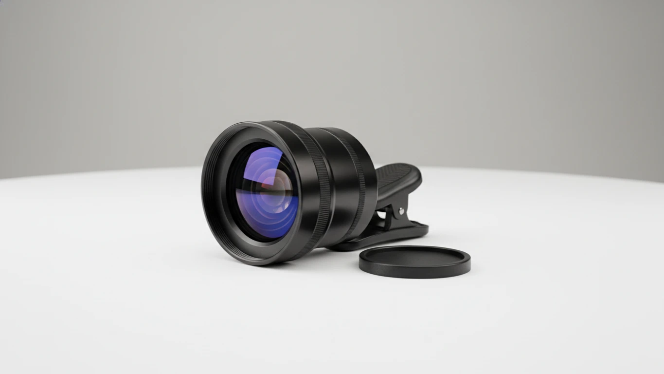 Lente Clip-on Olho de Peixe para Celular