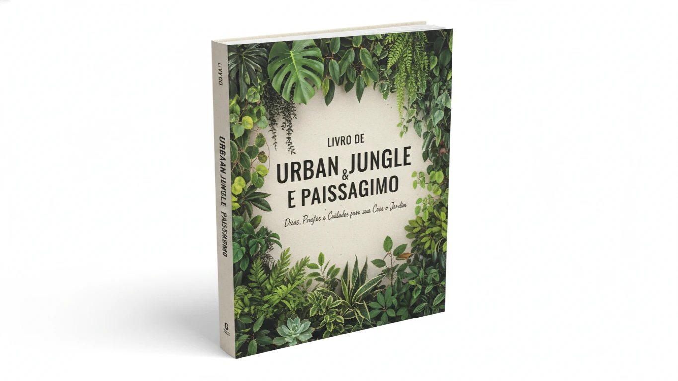 Livro Guia de Urban Jungle e Paisagismo