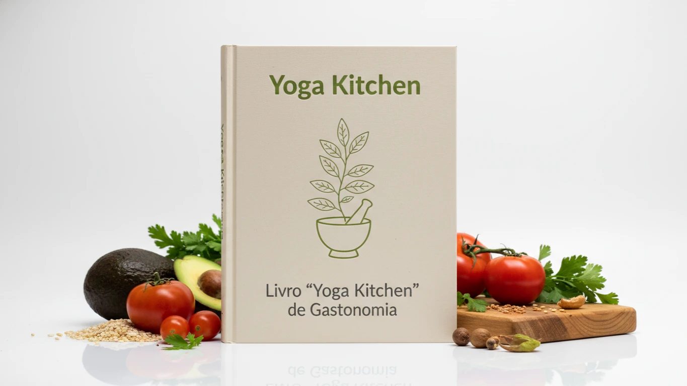 Livro 'Yoga Kitchen' de Gastronomia