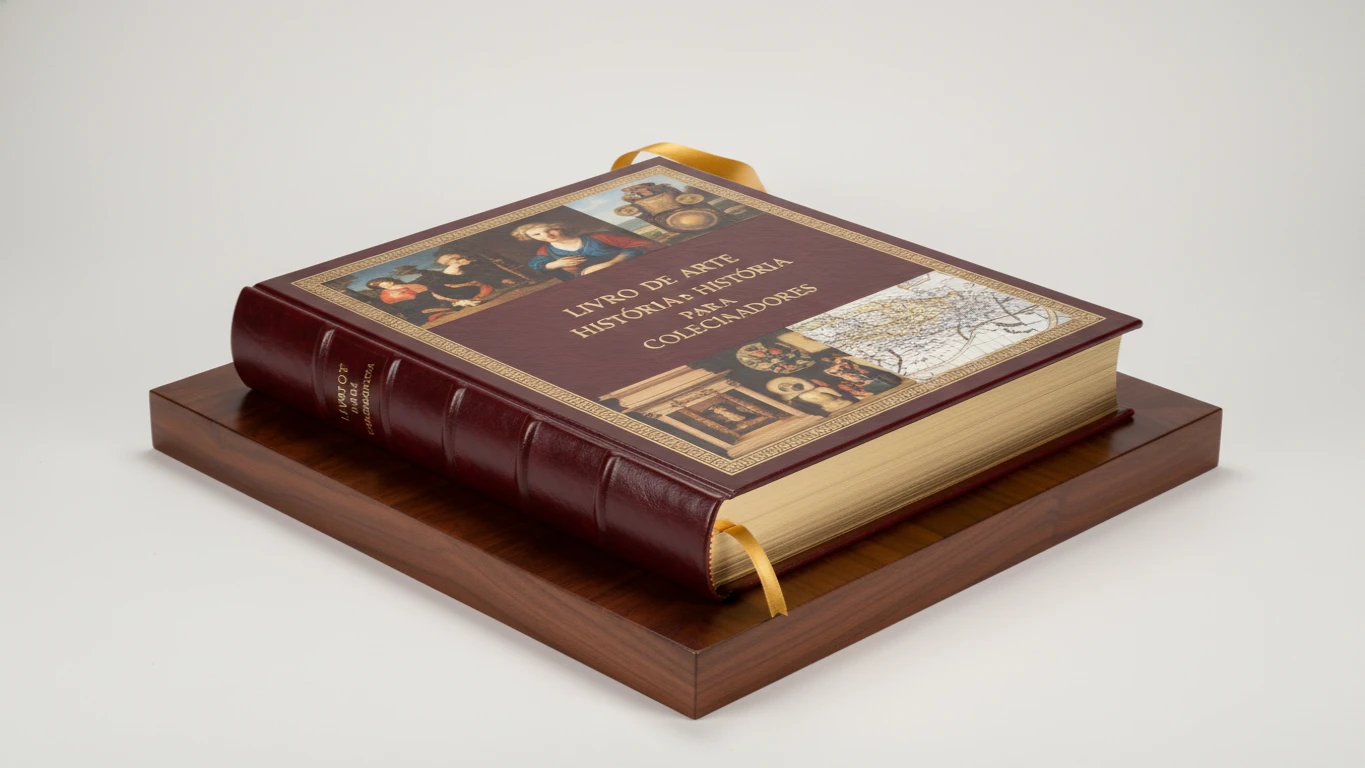 Livro de Arte e História para Colecionadores