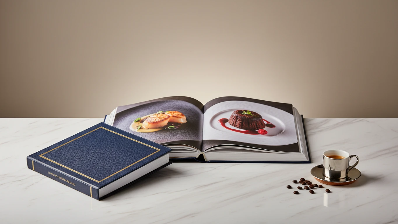 Livro de Culinária de Luxo (Cofee Table Book)