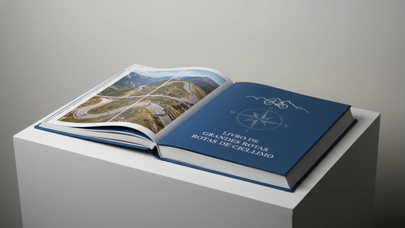 Livro de Grandes Rotas de Ciclismo