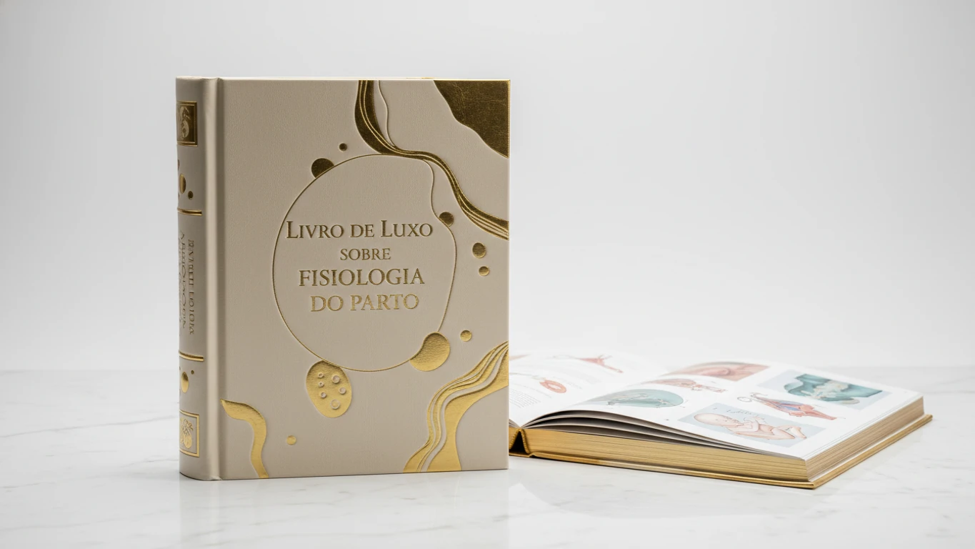Livro de Luxo sobre Fisiologia do Parto