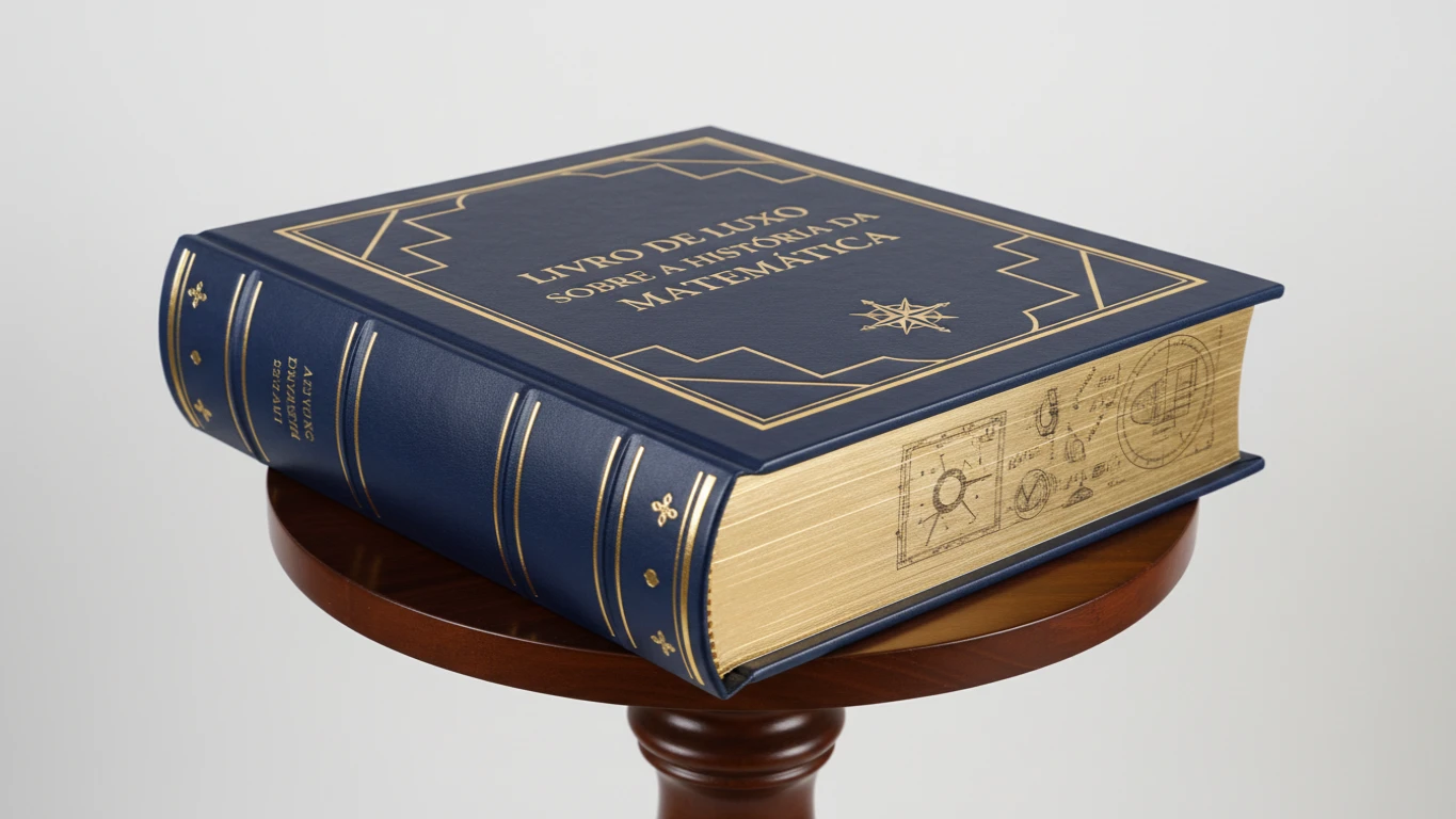 Livro de Luxo sobre a História da Matemática