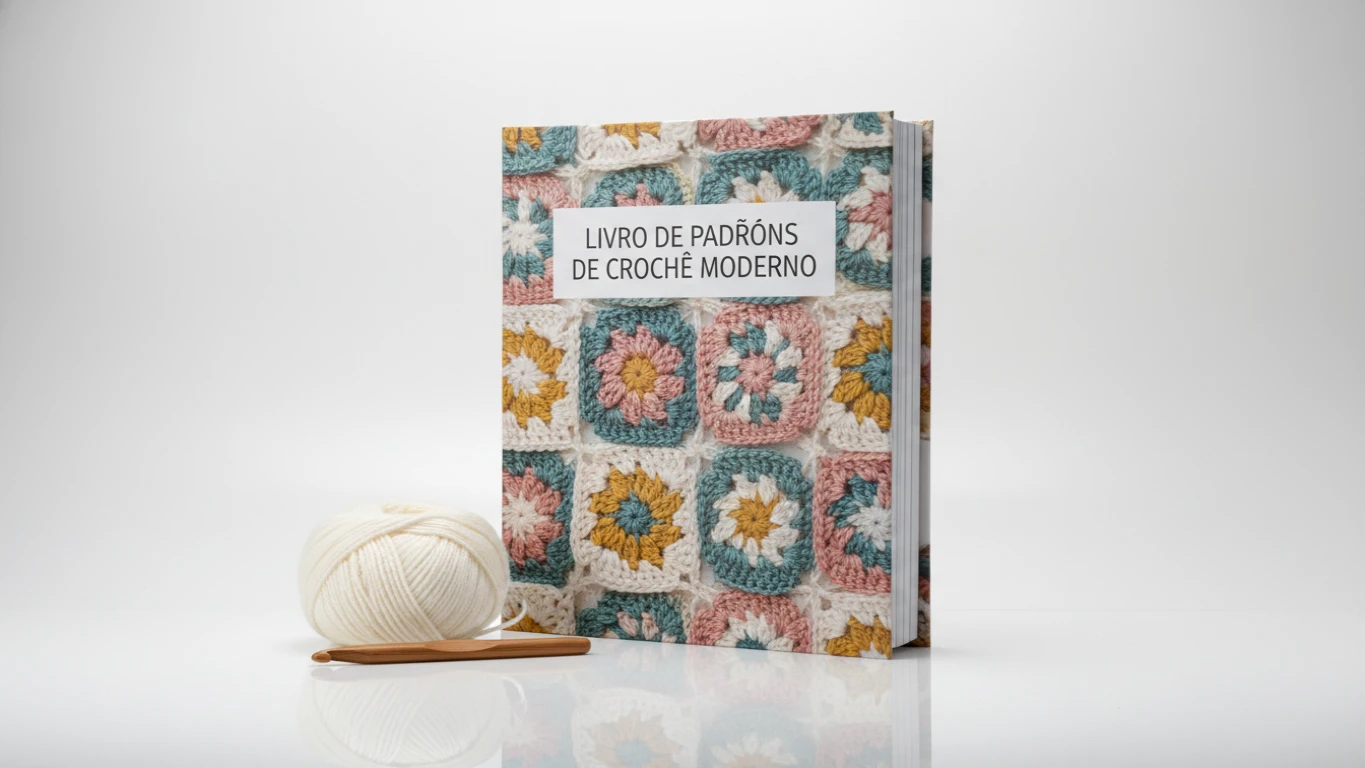 Livro de Padrões de Crochê Moderno