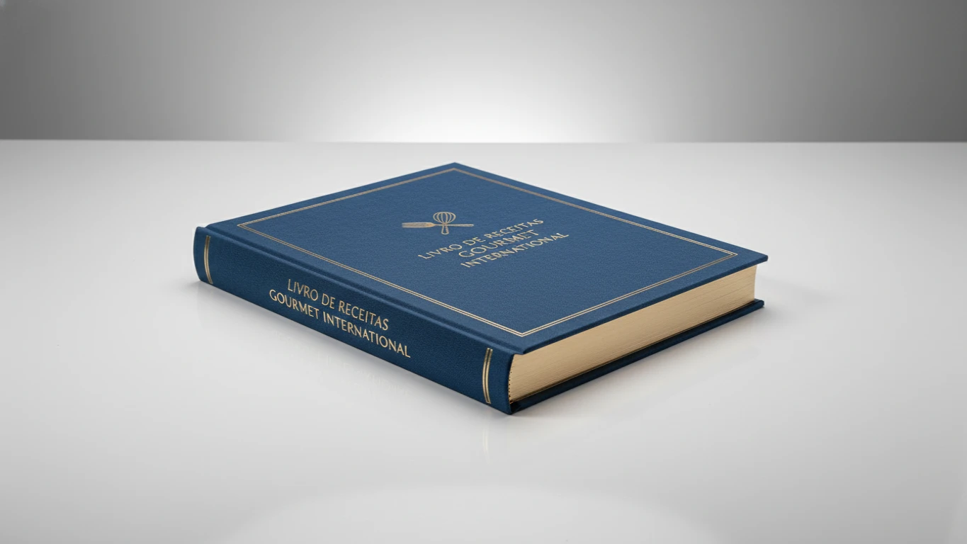 Livro de Receitas Gourmet Internacional