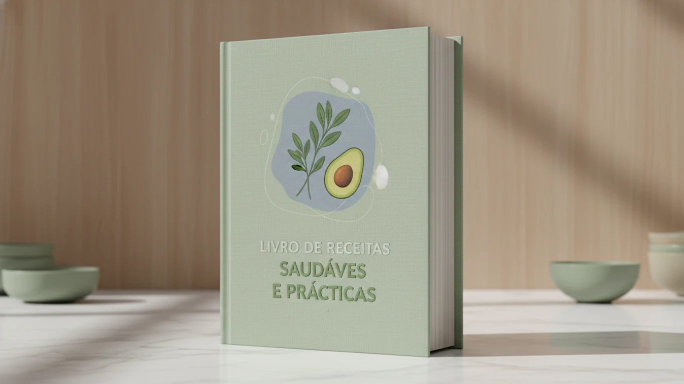 Livro de Receitas Saudáveis e Práticas