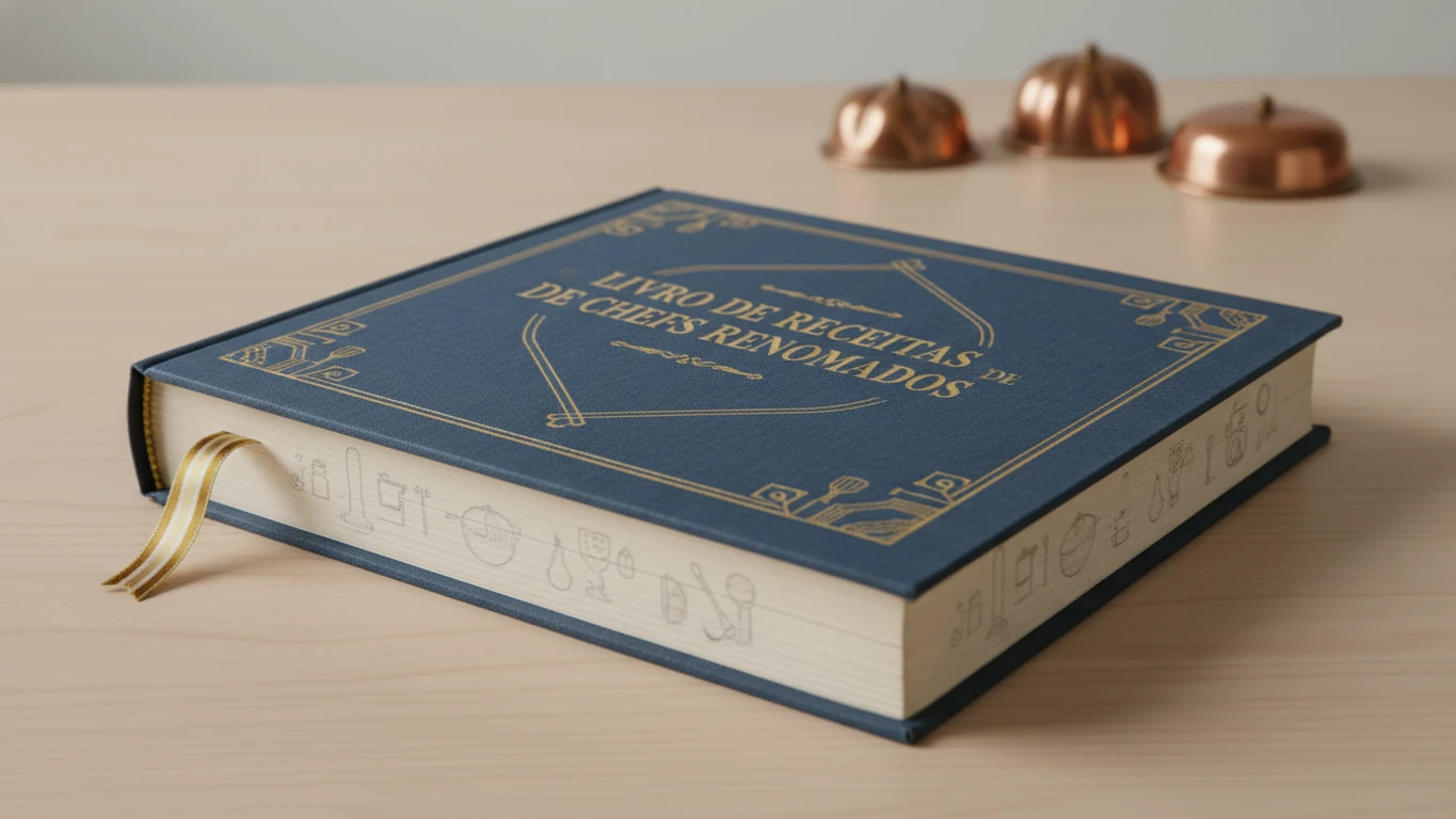 Livro de Receitas de Chefs Renomados