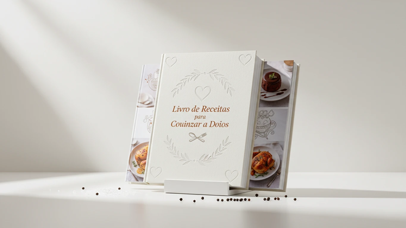 Livro de Receitas para Cozinhar a Dois