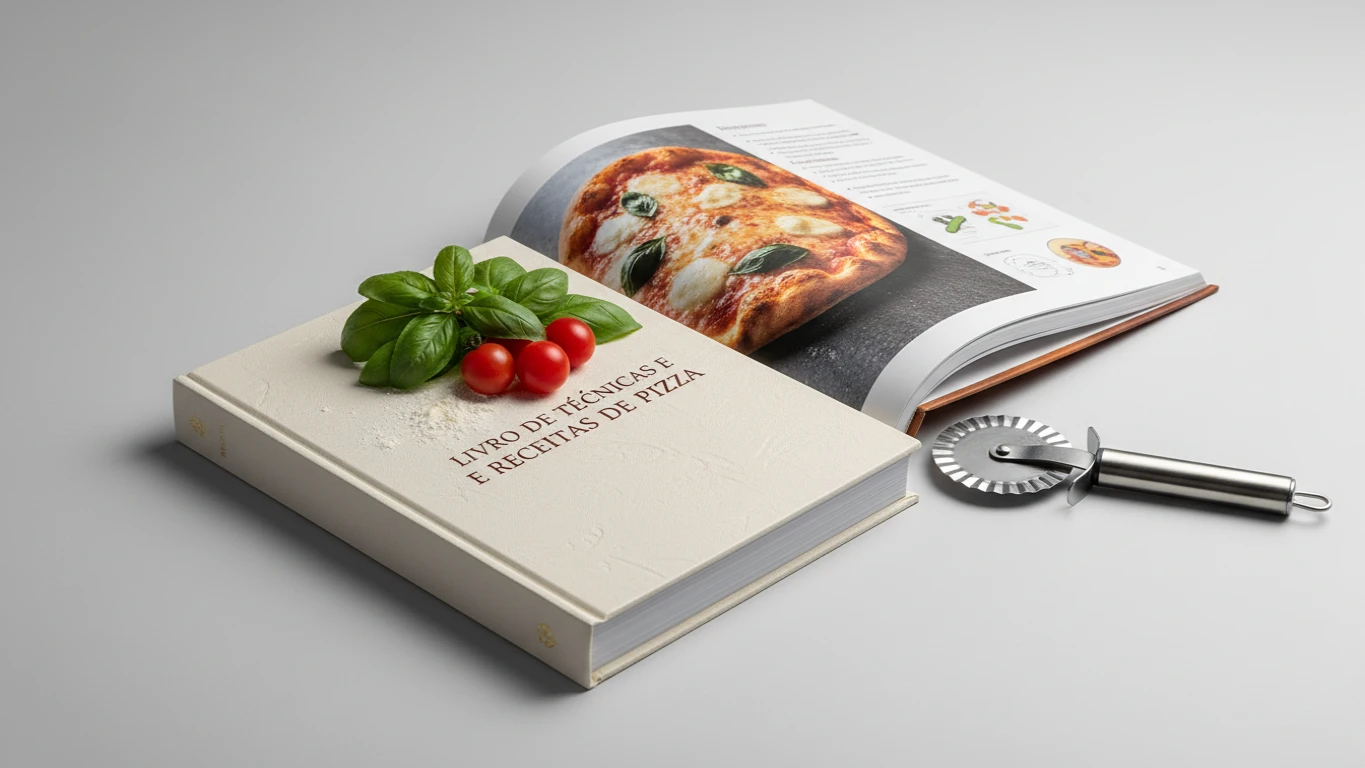 Livro de Técnicas e Receitas de Pizza