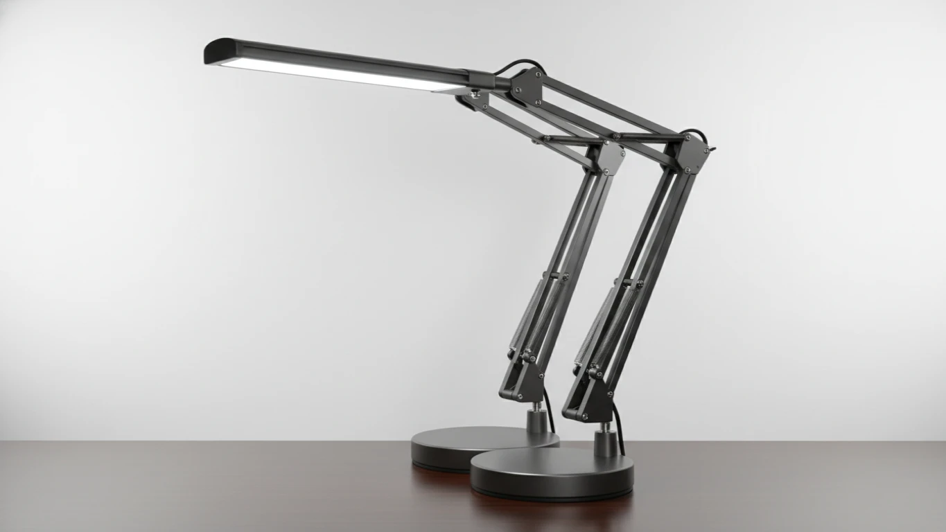 Luminária Articulada de Bancada em LED